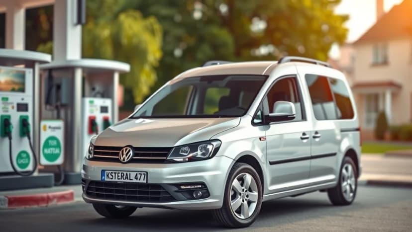 Caddy Ecofuel är en miljövänlig familjebil