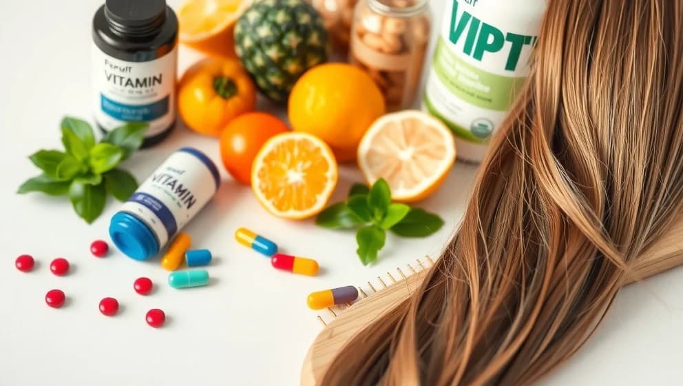 Vitaminer som får håret att växa snabbare