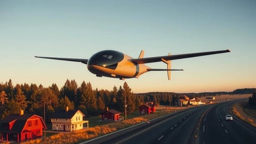 Flygande bilar kommer snart till Sverige