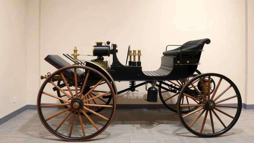 Först automobile i världshistorien