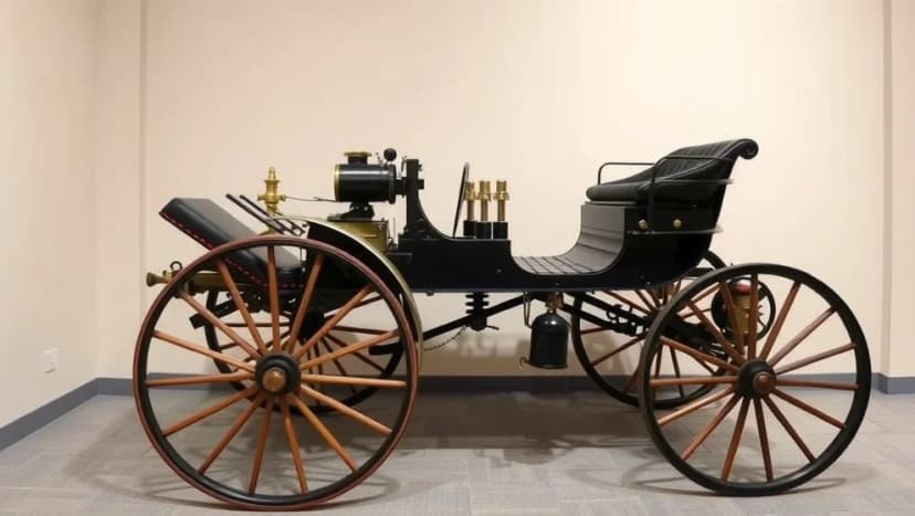 Först automobile i världshistorien