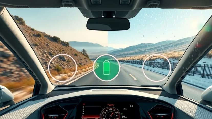 ID 4 räckvidd under olika förhållanden