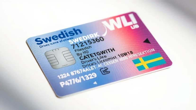 Vad finns på körkortet baksida