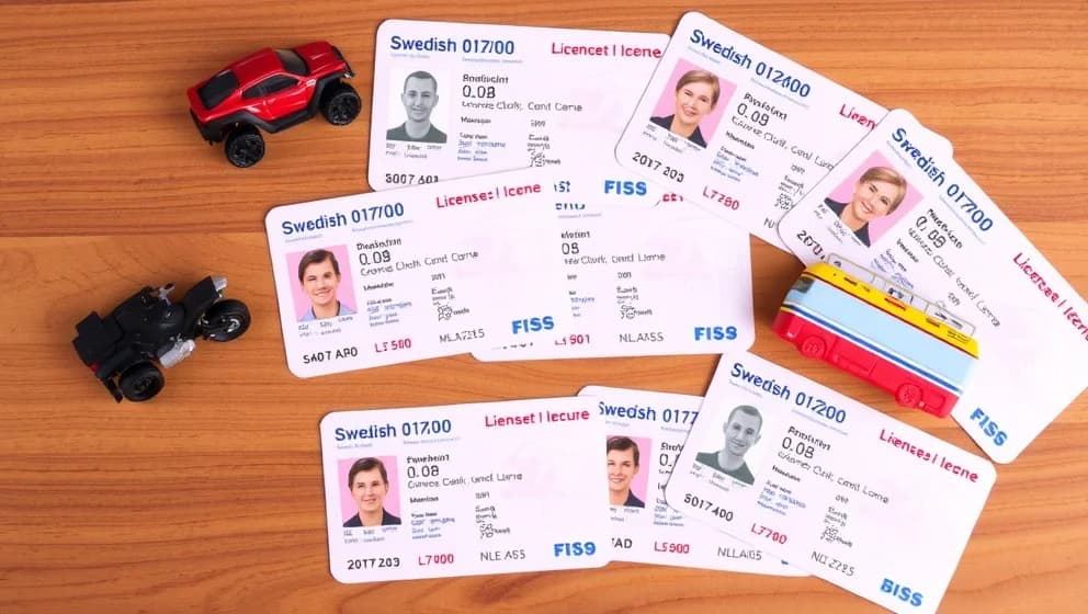 Körkortstyper i Sverige