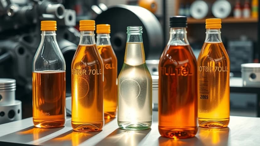 Vilka oljetyper finns det och vad används de till