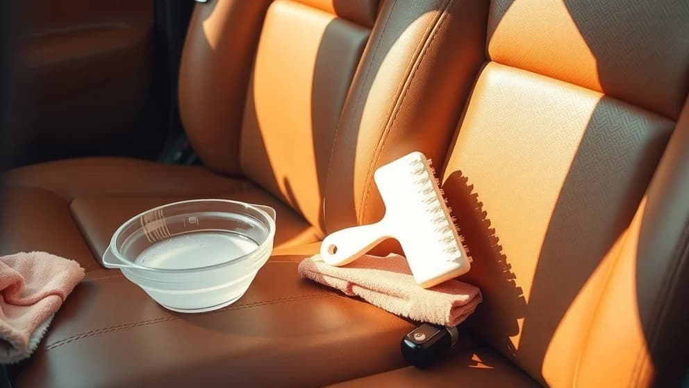 Rengöra skinnklädsel med såpa