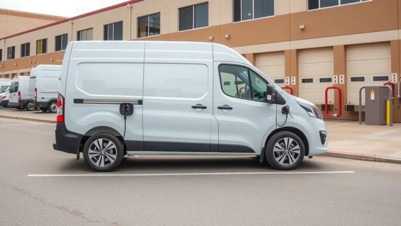 Skåpbil eldriven för företag och privatpersoner