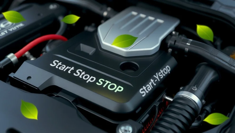 Start stopp funktion sparar bränsle i stadstrafik