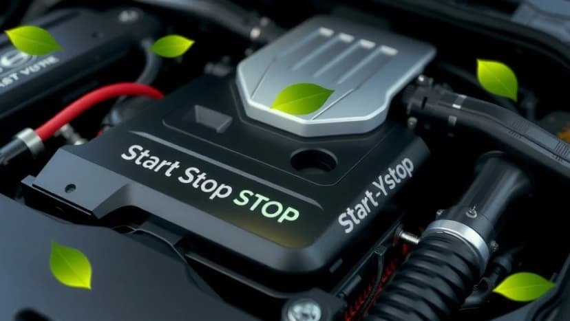 Start stopp funktion sparar bränsle i stadstrafik