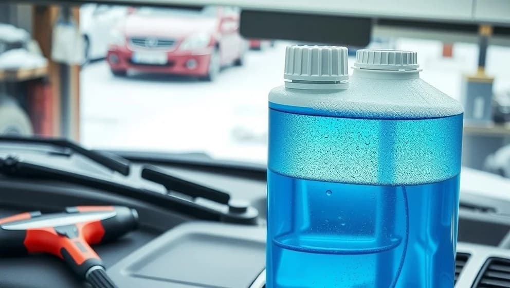 Vad innehåller spolarvätska för bilrutan