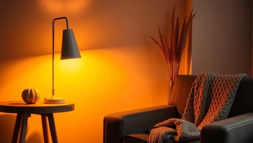 Varmvit ljustemperatur för hemmet