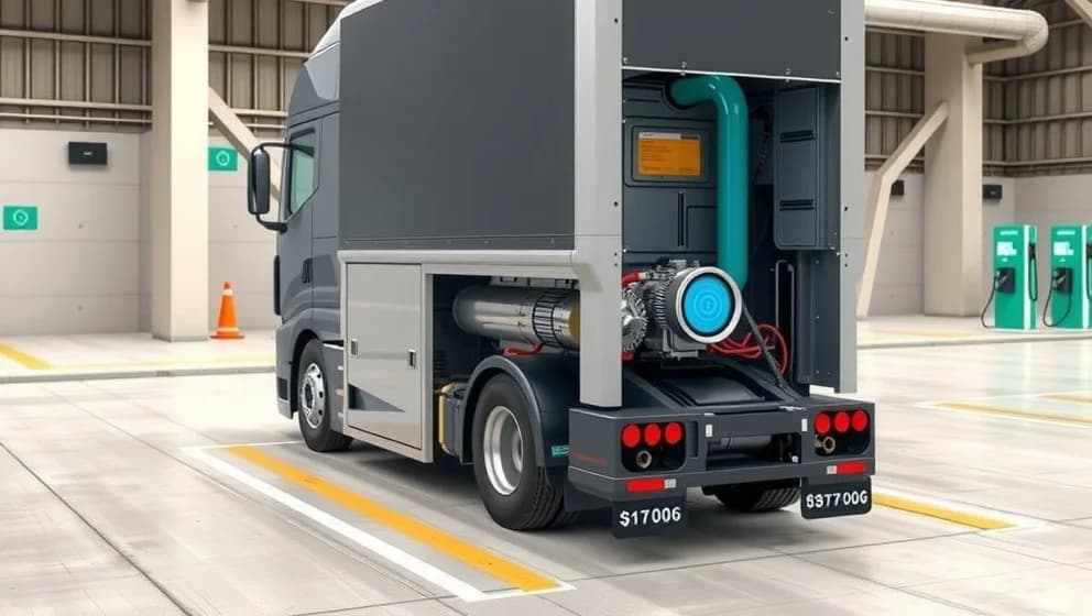 Vätgasmotor för bilar och lastbilar