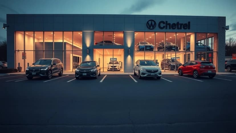 Veho bil smista för enkel parkering