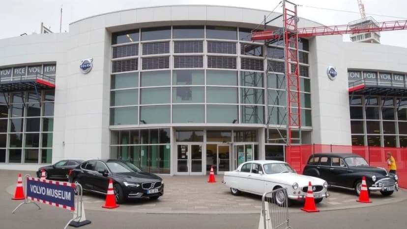 Volvo museum stänger för ombyggnad